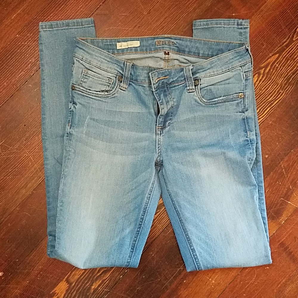 Kut From the Kloth light denim skinny jeans, Sz 4